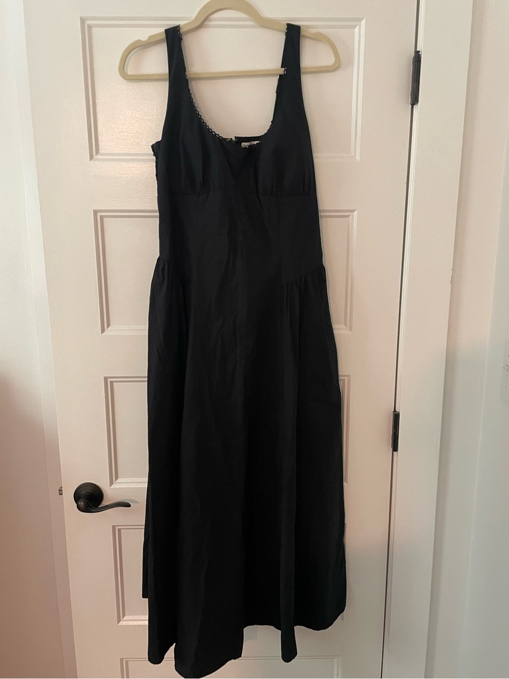 Abercrombie & Fitch Black Sleeveless Maxi Dress